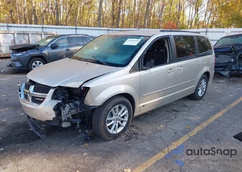 2014 Dodge Grand Caravan Sxt from USA, damaged, VIN 2C4RDGCG2ER352474